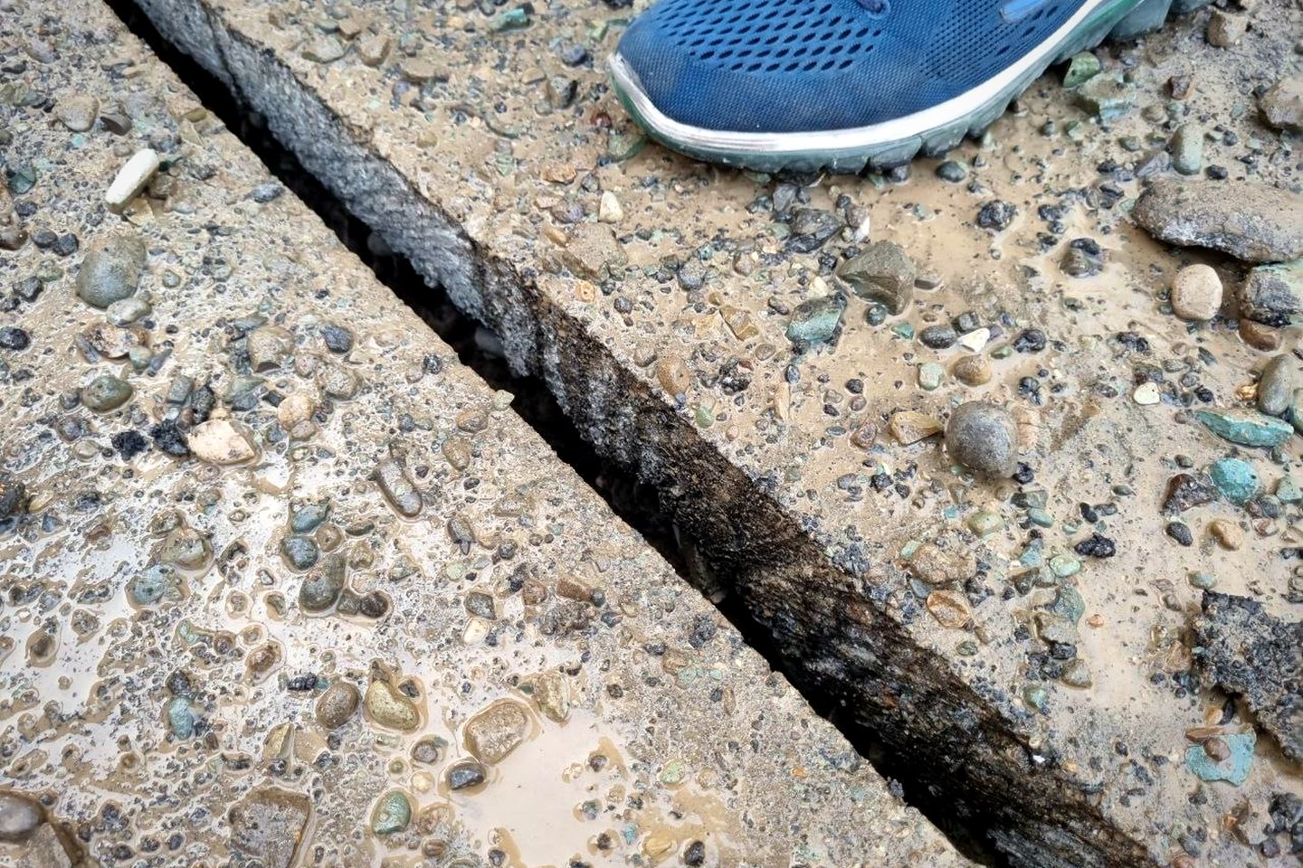Trench edge